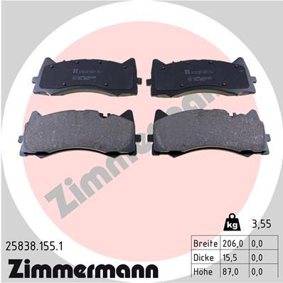 MERCEDES A.B.S & ZIMMERMANN BRAKE PADS & ROTORS