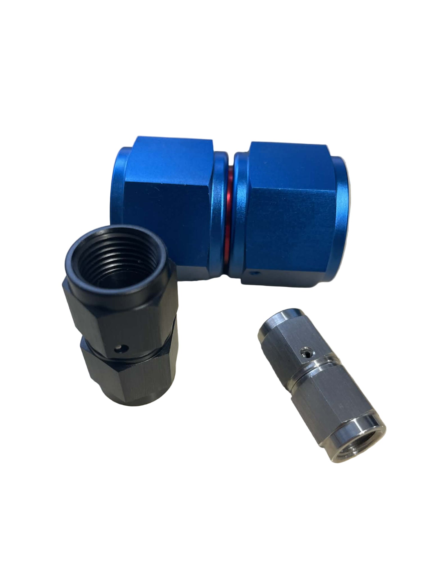 AN Swivel Female/Female Joiners Straights, 45 Degree and 90 Degree