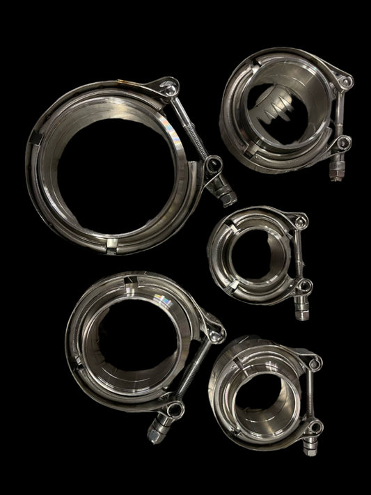 Stainless Steel V-Band Exhaust Clamps