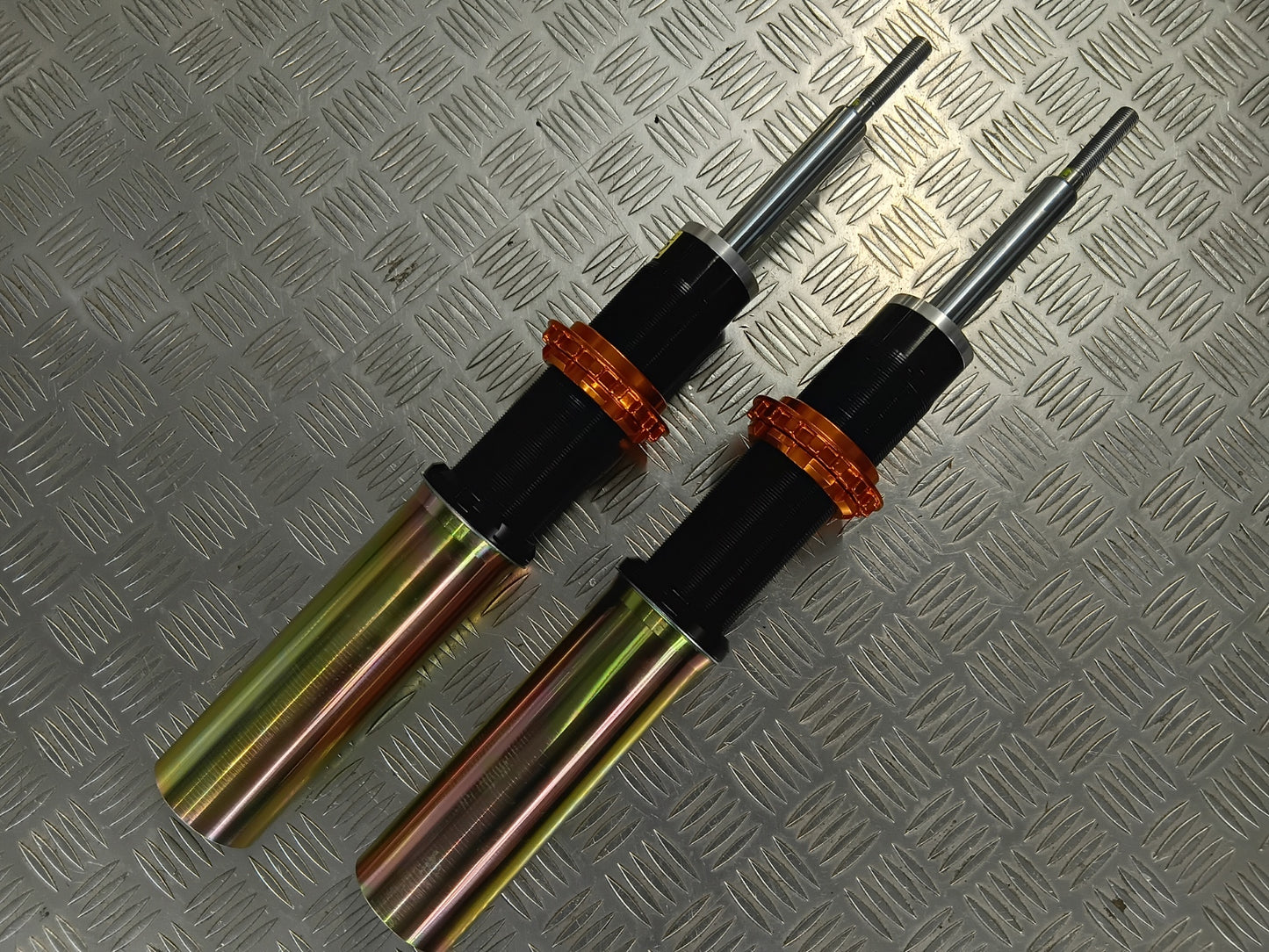 COILOVERS XYZ & SFR weld on. Available for most Mcpherson struts