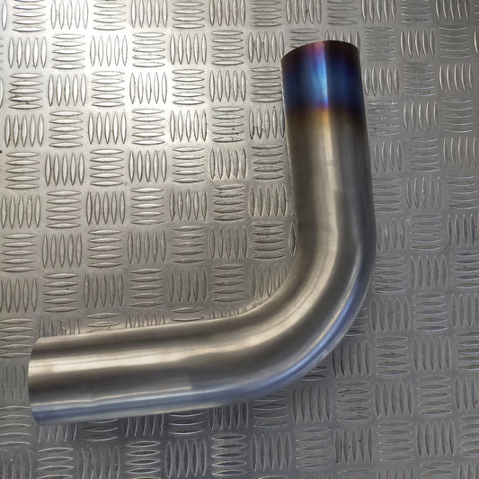 Titanium 3" 90 degree exhaust bends