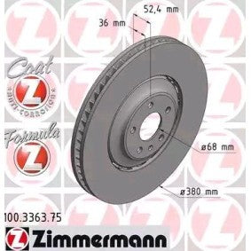 AUDI A.B.S & ZIMMERMANN BRAKE ROTORS