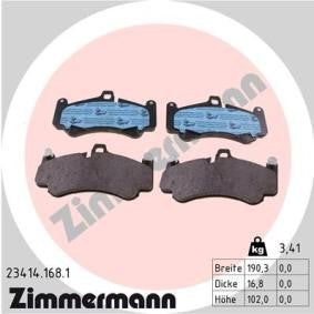 PORSCHE ZIMMERMANN BRAKE ROTORS & PADS