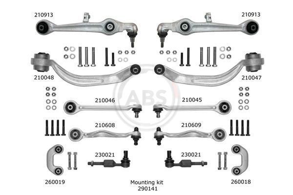 AUDI SUSPENSION & CONTROL ARMS
