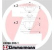 BMW BRAKE PADS ZIMMERMANN & A.B.S