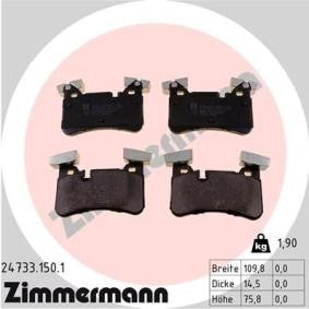 MERCEDES A.B.S & ZIMMERMANN BRAKE PADS & ROTORS