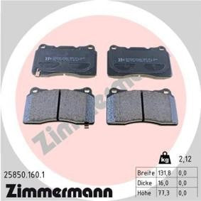 HONDA ZIMMERMANN BRAKE PADS & ROTORS