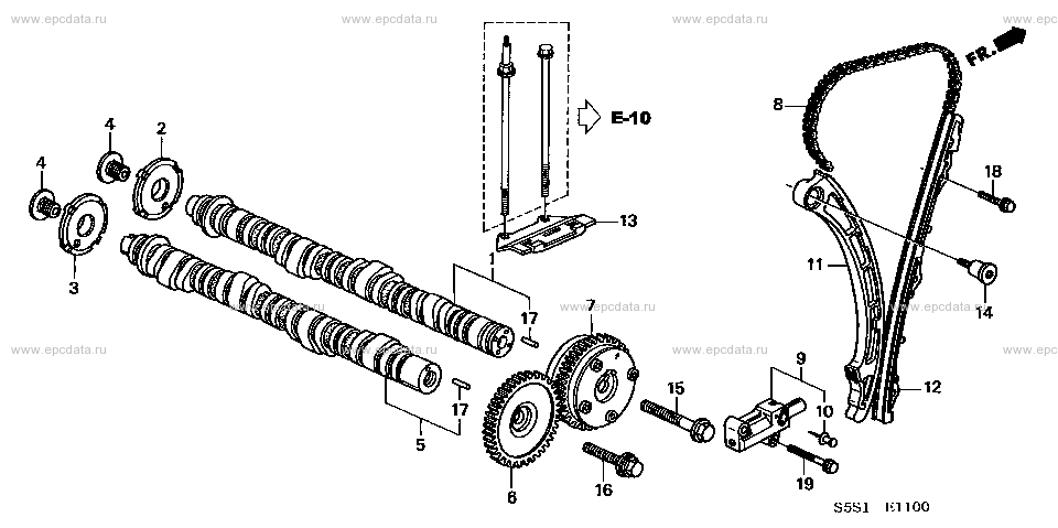 Honda Timing diagram