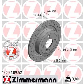 MINI ZIMMERMANN Brake Rotors